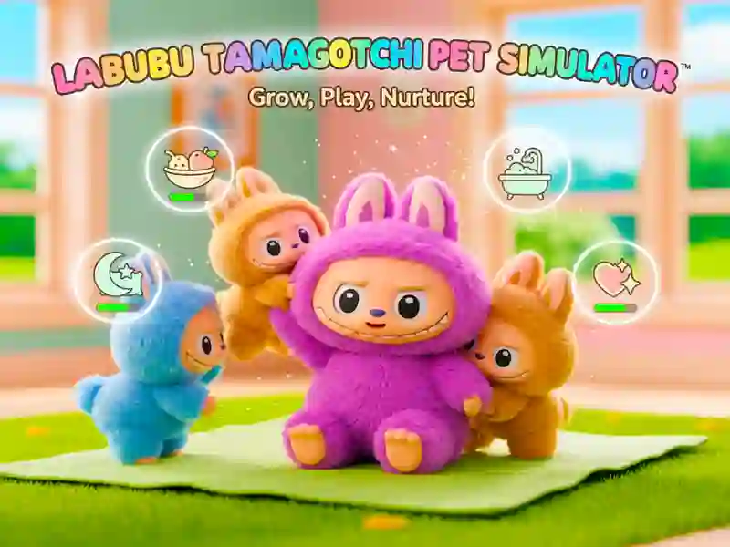 Jeu Simulateur d'animaux Labubu Tamagotchi en ligne
