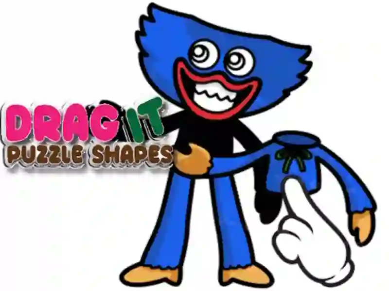 Jeu Faites-le glisser Formes de puzzle en ligne