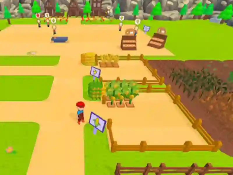 Jeu Mon simulateur de terre agricole heureuse en ligne