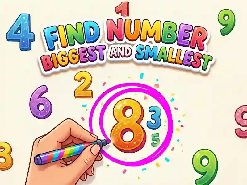 Jeu Find Number Biggest and Smallest en ligne
