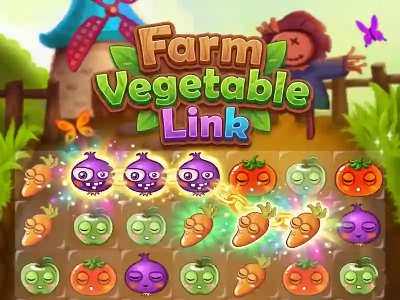 Jeu Farm Vegetable Link en ligne