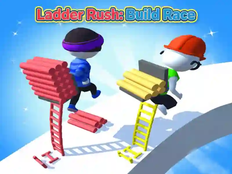 Jeu Ladder Rush : course de construction en ligne