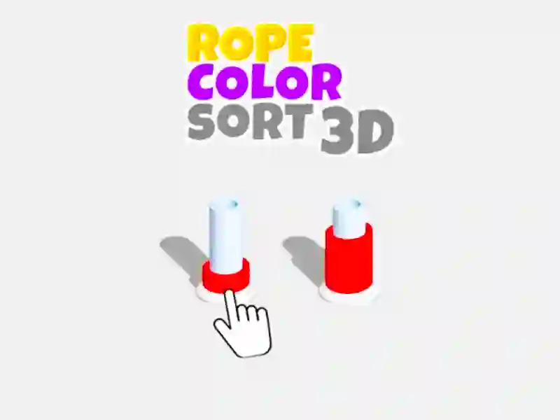 Jeu Couleur de corde 3D en ligne Jeu Couleur de corde 3D en ligne