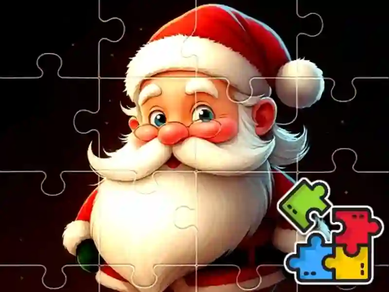 Jeu Puzzle de Noël avec le Père Noël en ligne