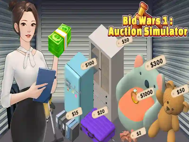 Jeu Bid Wars 1 Simulator aux enchères en ligne