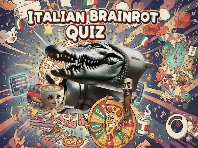 Jeu Quiz sur le brainrot italien en ligne