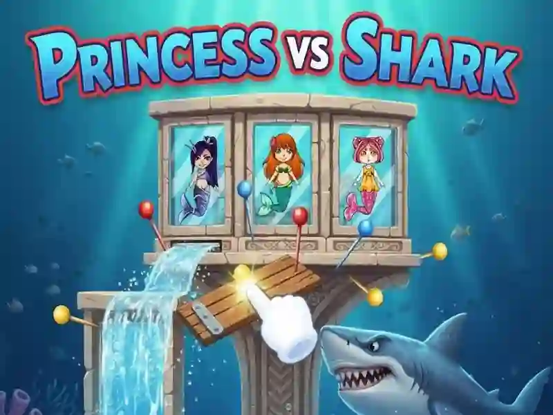 Jeu Princesse contre requin en ligne