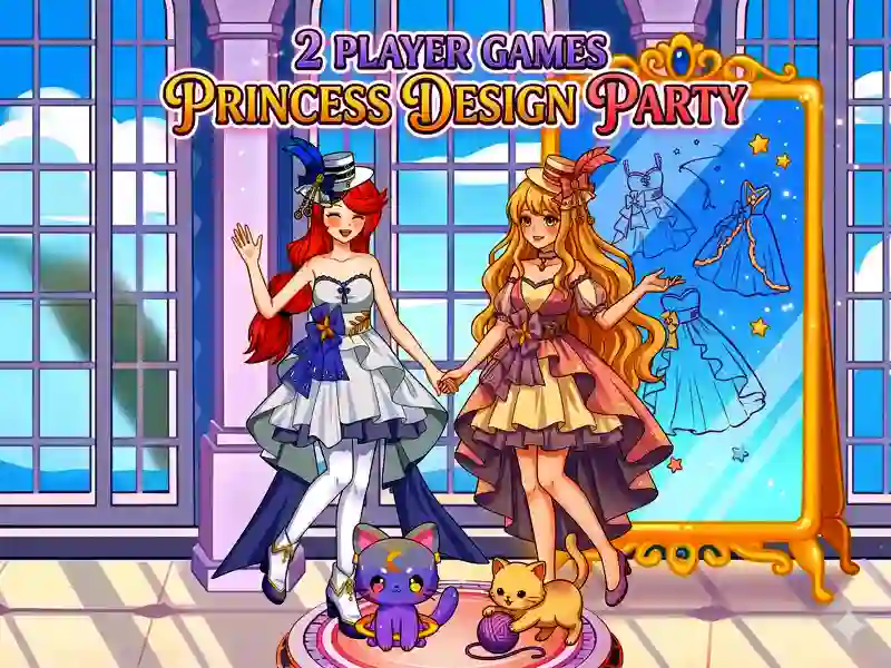 Jeu 2 Player Games Princess Design Party en ligne