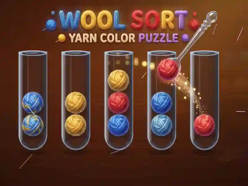 Jeu Wool Sort Yarn Color Puzzle en ligne