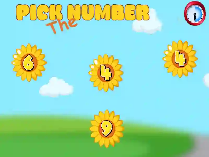 Jeu Choisissez le numéro en ligne