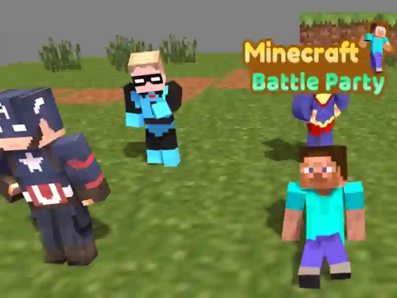 Jeu Fête de bataille Minecraft en ligne