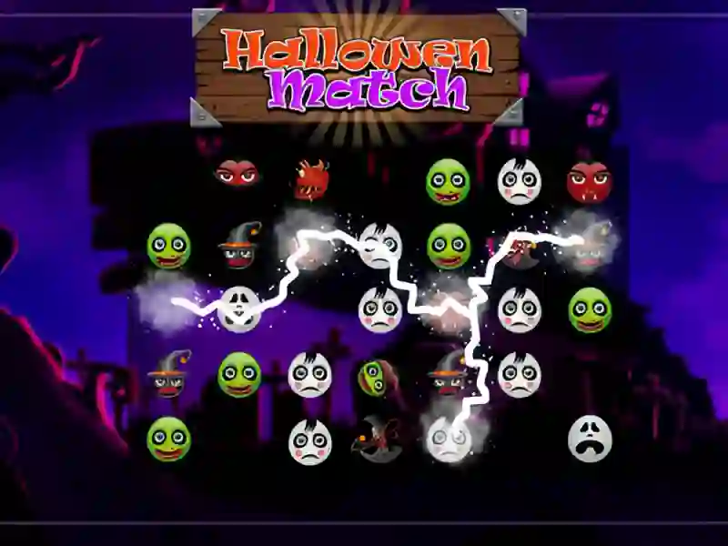 Jeu Match d'Halloween en ligne
