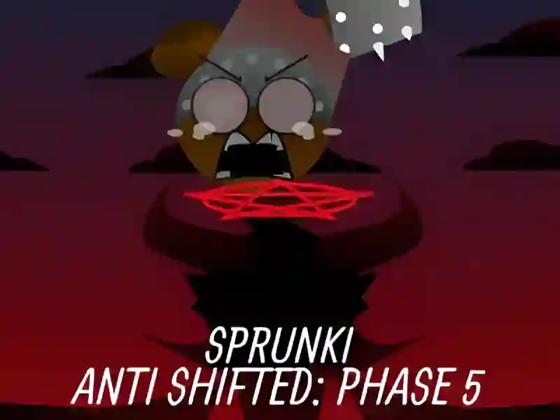 Jeu Sprunki Anti-Shifted : Phase 5 en ligne