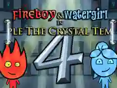 Jeu Fireboy et Watergirl 4 : Temple de Cristal en ligne