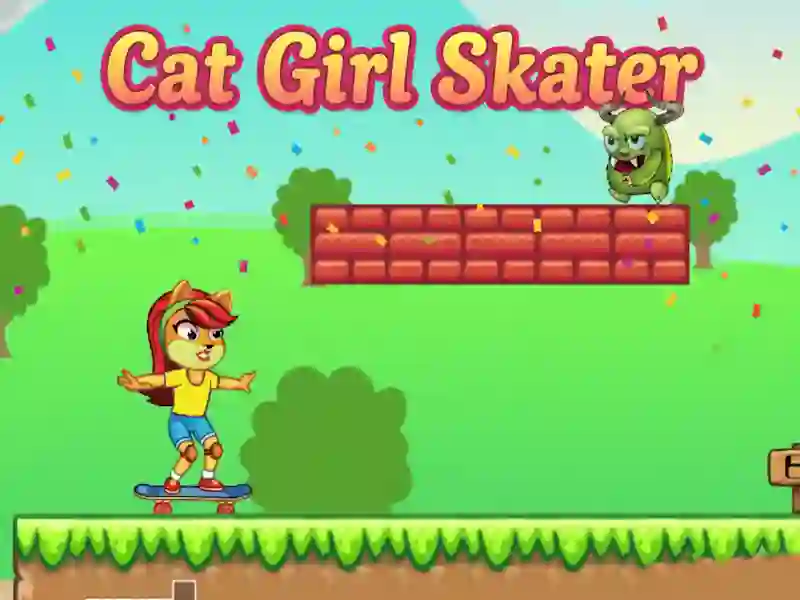 Jeu Patineuse Cat Girl en ligne
