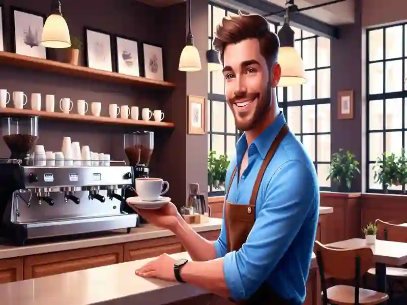 Jeu Simulator d'entreprise propriétaire du café en ligne