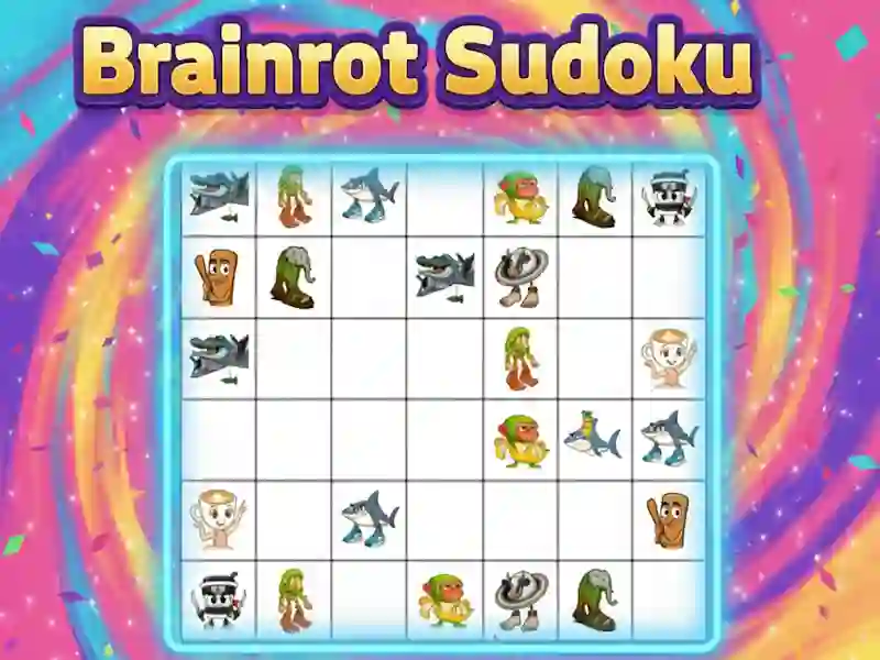 Jeu Sudoku Brainrot en ligne