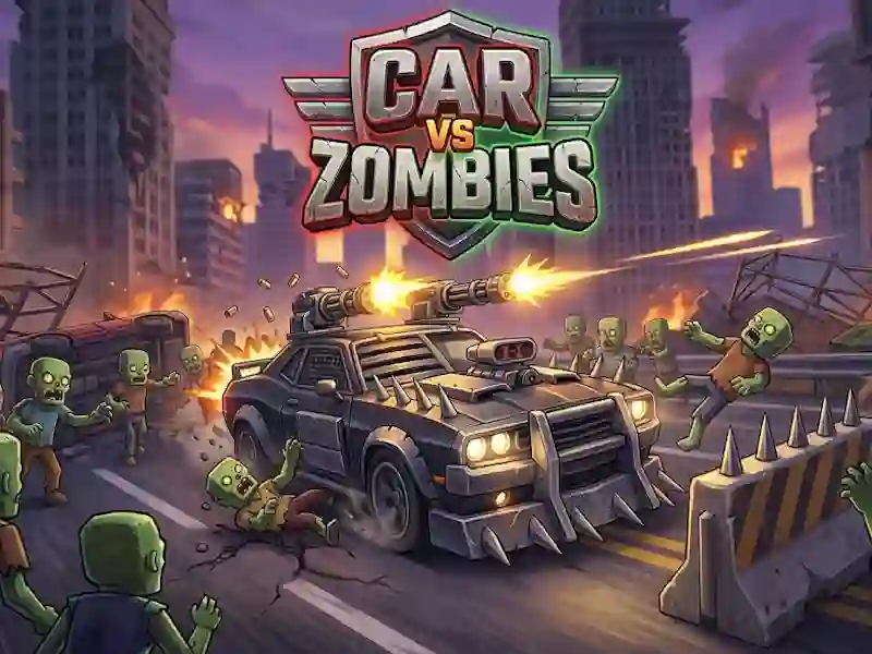Jeu Car VS Zombies en ligne