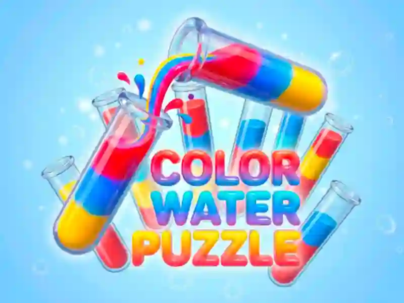 Jeu Puzzle d'eau colorée en ligne