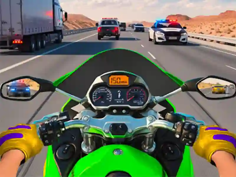 Jeu Pilote de moto GP de trafic en ligne