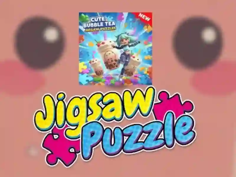 Jeu Puzzles de puzzles à thé à bulles mignons en ligne