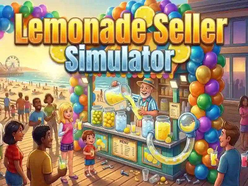 Jeu Simulateur de vendeur de limonade en ligne