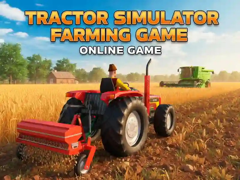 Jeu Jeu agricole sur simulateur de tracteur en ligne