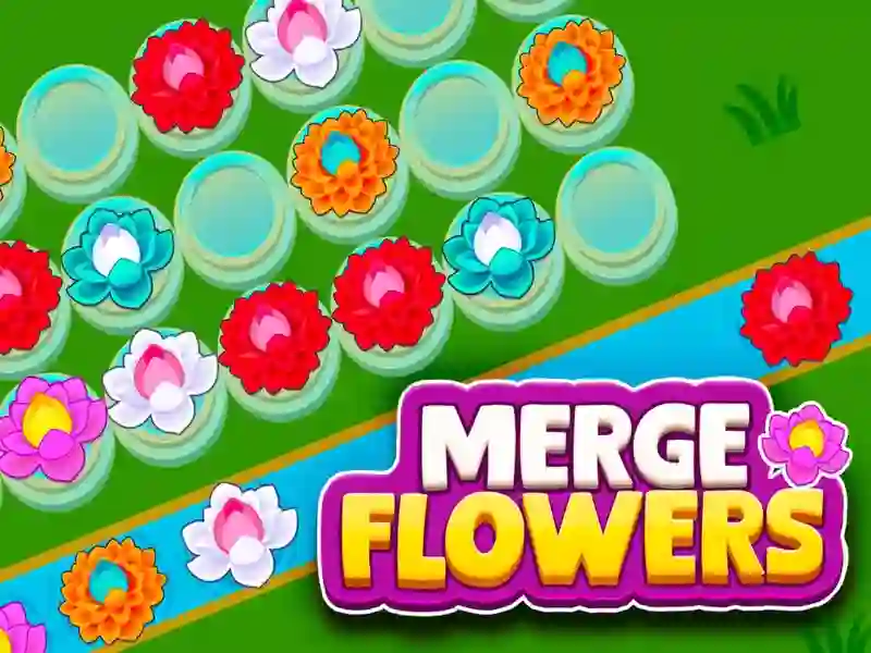 Jeu Fusionner les fleurs en ligne Jeu Fusionner les fleurs en ligne