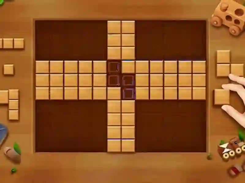 Jeu Puzzle de blocs de bois en ligne