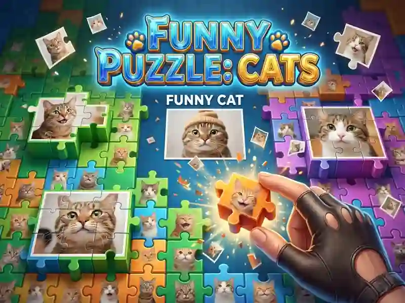 Jeu Puzzle amusant : Chats en ligne