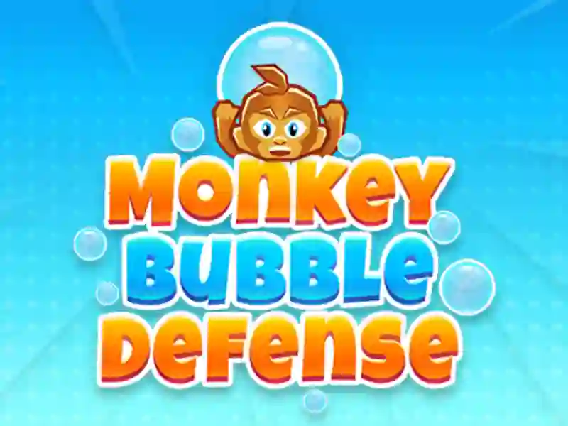 Jeu Défense de bulle de singe en ligne