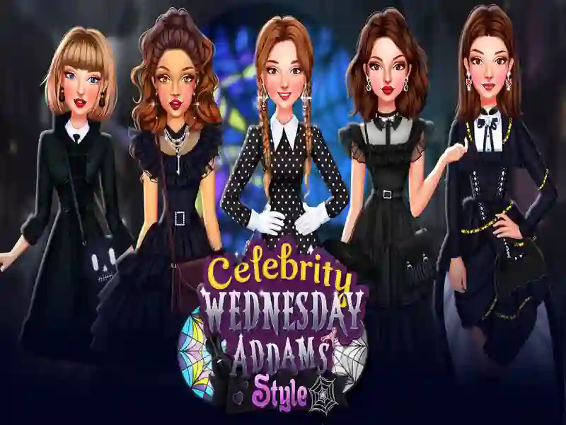 Jeu Style de célébrité mercredi addams en ligne