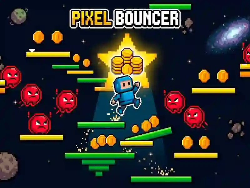 Jeu Pixel Bouncer en ligne