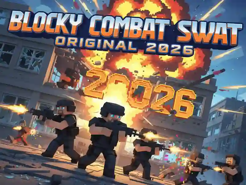 Jeu Blocky Combat Swat Original 2026 en ligne