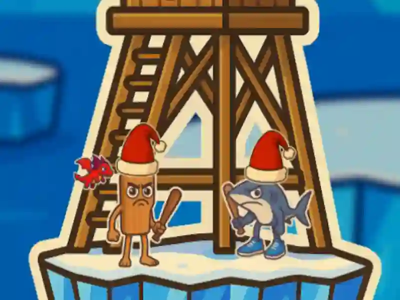 Jeu Tung Tung Sahur Snow Arena en ligne