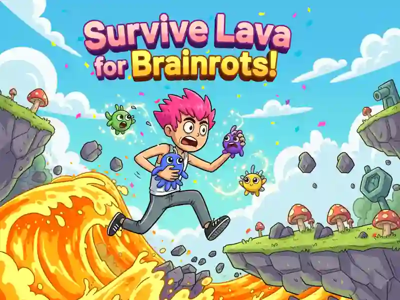 Jeu Survivez à la lave pour Brainrots ! en ligne