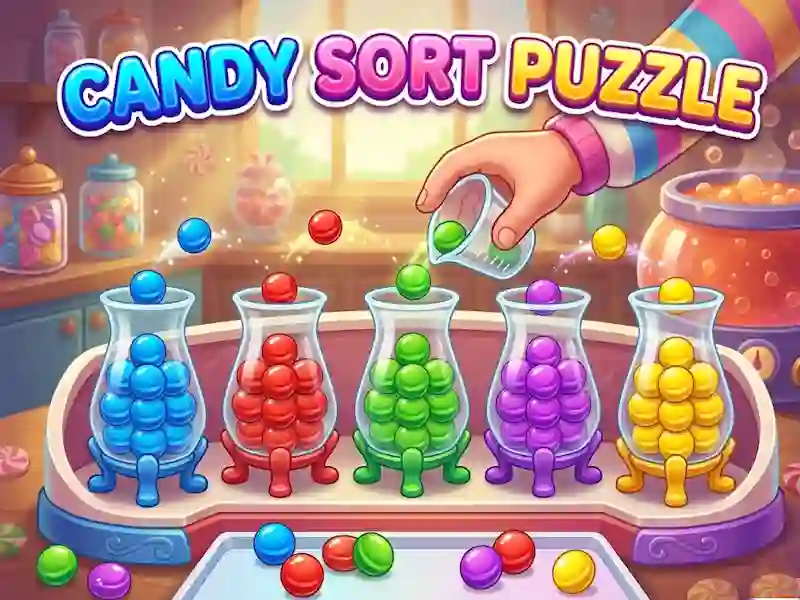 Jeu Candy Sort Puzzle en ligne