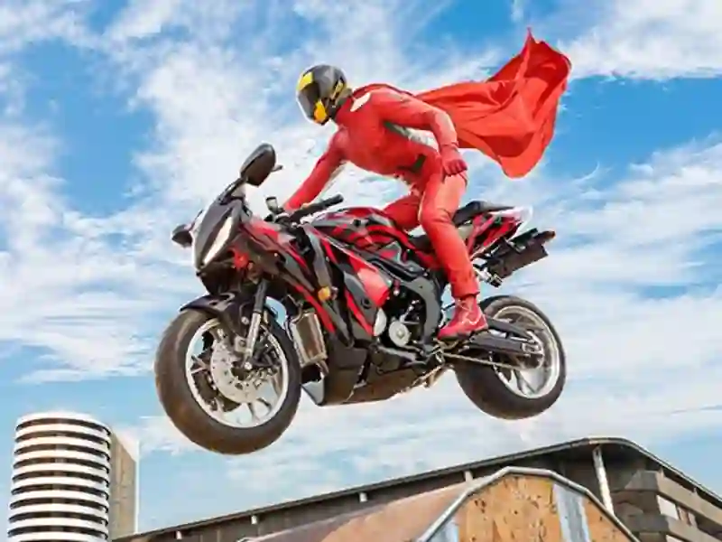 Jeu Real Motorbike Super Hero cascadeur 3D en ligne Jeu Real Motorbike Super Hero cascadeur 3D en ligne