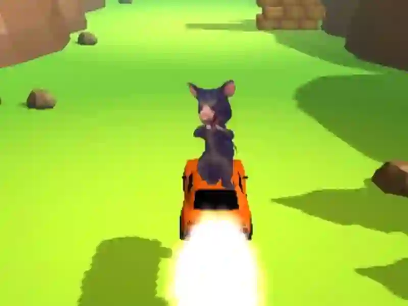 Jeu Course de voitures volantes Ratomilton en ligne