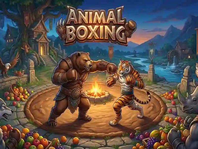 Jeu Boxe animale en ligne