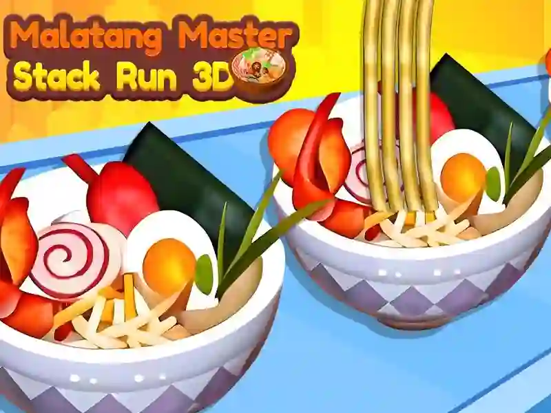 Jeu Malatang Master Stack Run 3D en ligne