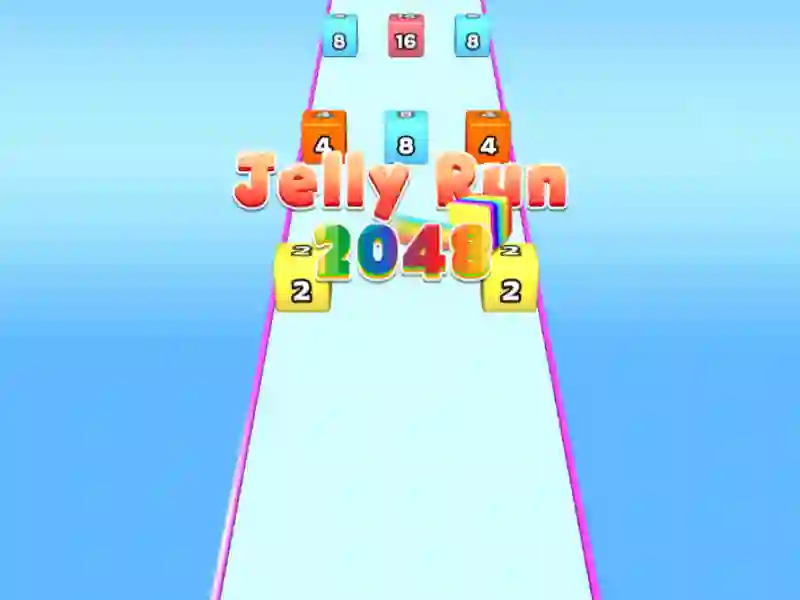 Jeu Jelly Run 2048 en ligne
