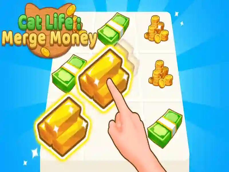 Jeu La vie de chat fusionnent de l'argent en ligne