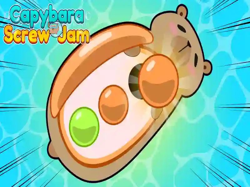 Jeu Confiture de vis Capybara en ligne Jeu Confiture de vis Capybara en ligne