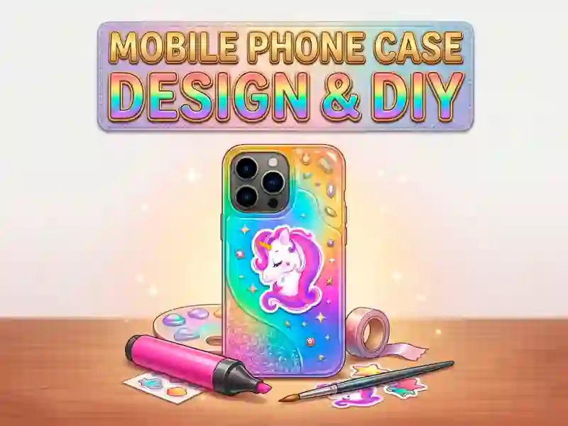 Jeu Mobile Phone Case Design & DIY en ligne
