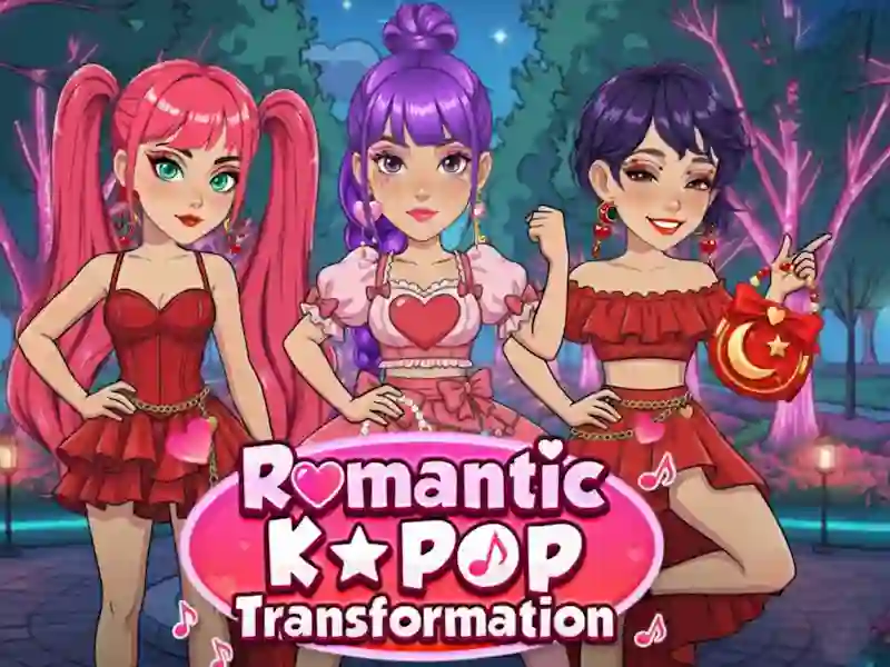 Jeu Transformation romantique de la K-Pop en ligne