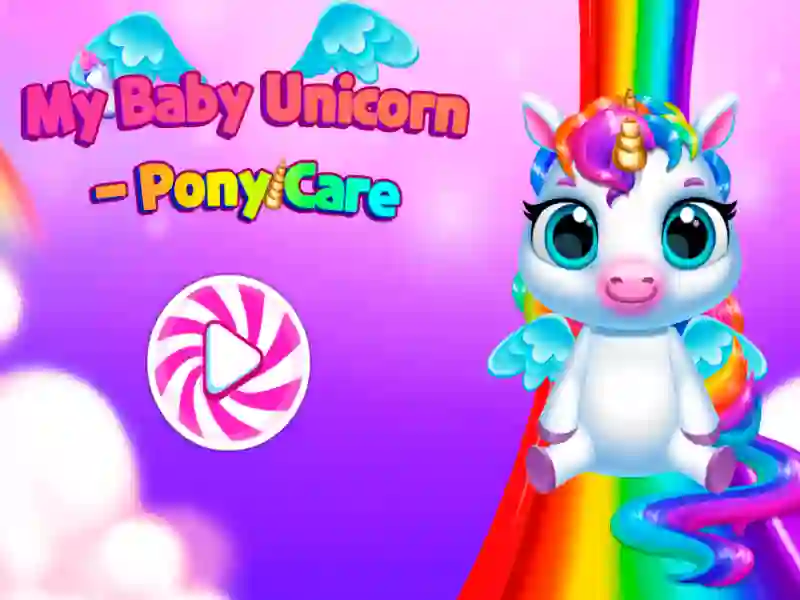 Jeu Mon bébé Unicorn- Pony Care 2 en ligne