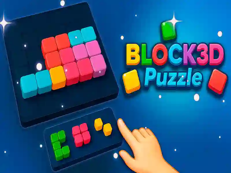 Jeu Bloc Puzzle 3D en ligne