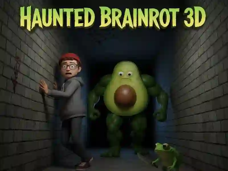 Jeu Brainrot hanté modèle 3D en ligne