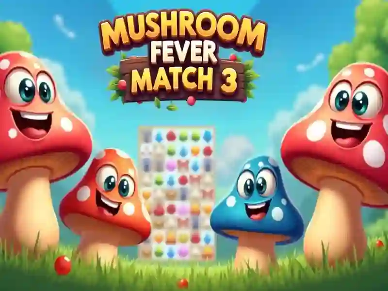 Jeu Fièvre des champignons Match 3 en ligne